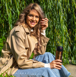 Термокружка Biostal Crosstown (0,52 литра), античная бронза