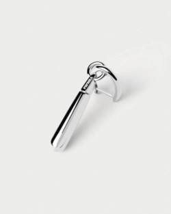 Одиночная серьга Large Jupiter Серебро 925 пробы покрытое родием