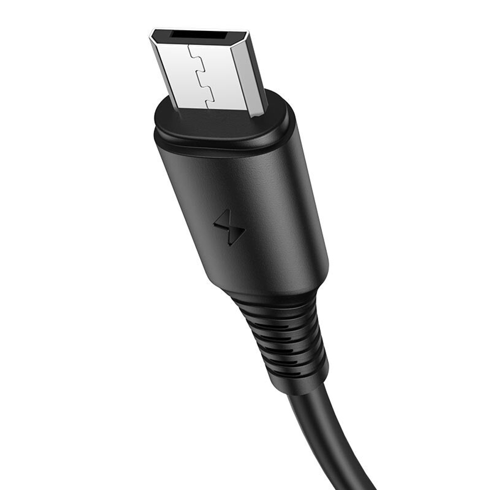 Кабель USB - Micro BOROFONE BX47 (черный) 1м