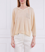 Льна Худи Peserico - бежевый(S99358F12 Q9056)