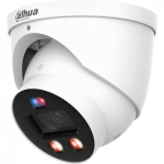 Уличная купольная IP-видеокамера Dahua WizColor 1/1.8” 4Мп CMOS; 3.6мм ; ИК 30м, Led 30м ; видеоаналитика IP67
