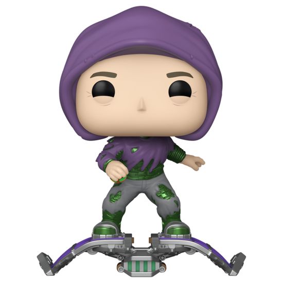 Фигурка Funko POP! Bobble Marvel Spider-Man No Way Home Green Goblin (1165) 67605 / Фигурка по мотивам фильма "Человек-паук: Нет пути домой", Зелёный гоблин