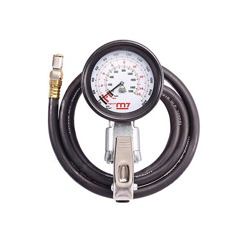 MIGHTY SEVEN (SB-425) Пистолет для подкачки шин с манометром, 15 бар