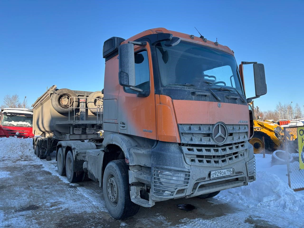 Mercedes-Benz AROCS 6x4 Седельный тягач 3348S AT (Дизельный, 12,8 л, 476 л.с., АТ)