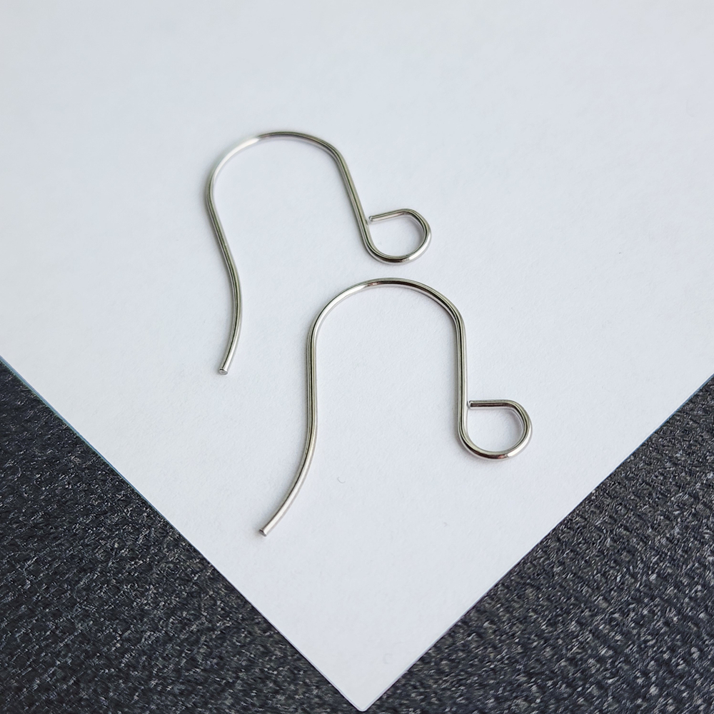 Швензы крючки, сталь, 24мм, для кристаллов, цена за пару