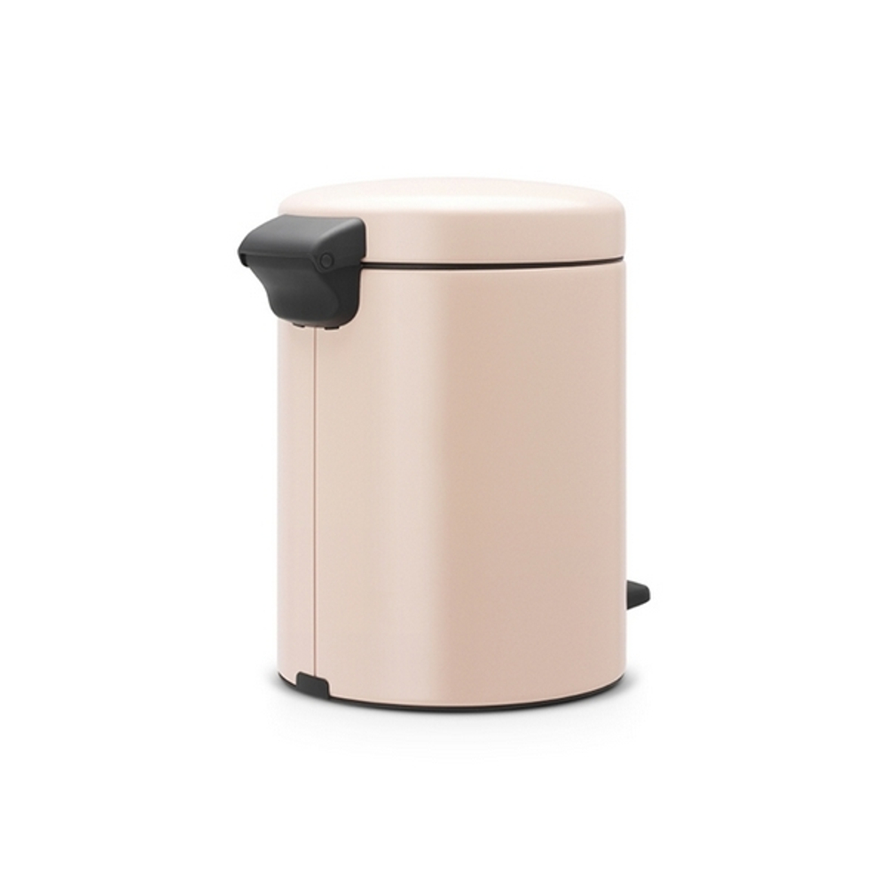 Ведро для мусора Brabantia NewIcon чайная роза 5л вид сзади