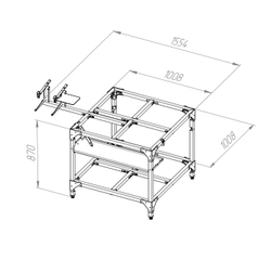 Стол для фрезерного станка Start