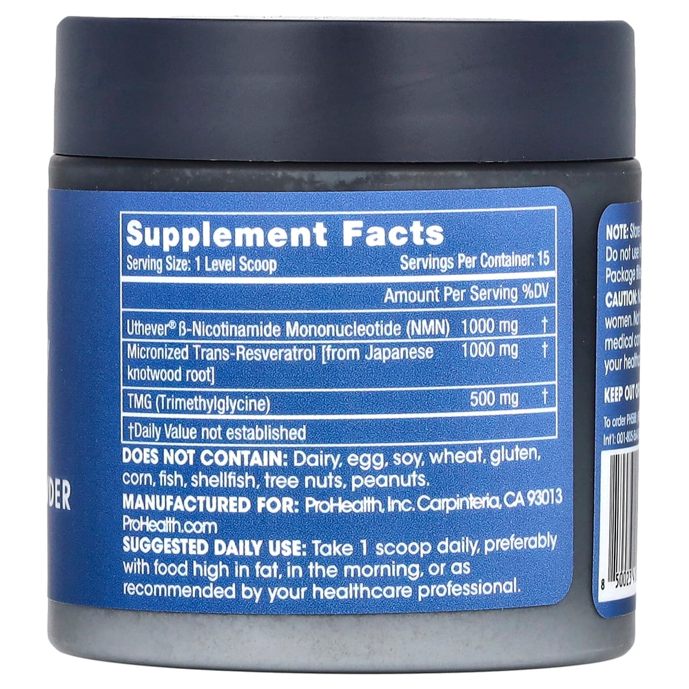ProHealth Longevity, NMN Pro Complete, порошок, 37,5 г