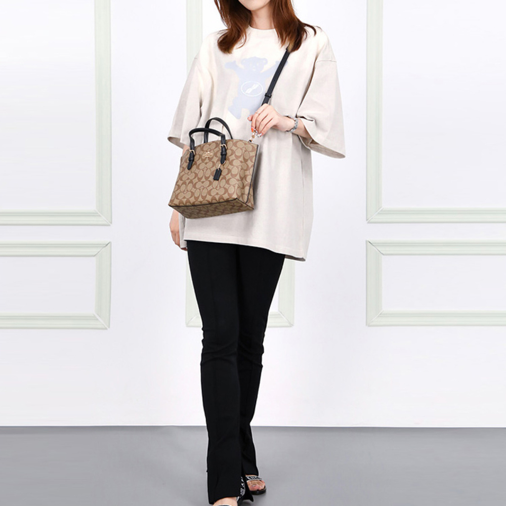 Сумка COACH Mollie 25 Logo Tote, C4250-IMCBI