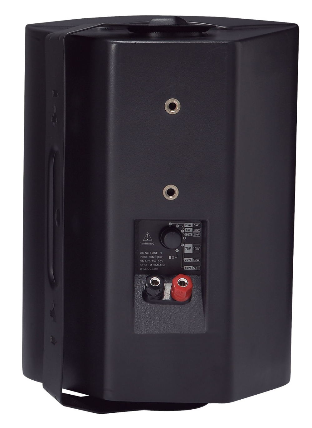 Direct Power Technology DP-75P 5'+1.5' двухполосная настенная АС, 3.75W-7.5W-15W-30W@100V+8ohm, корпус ABS, цвет черный