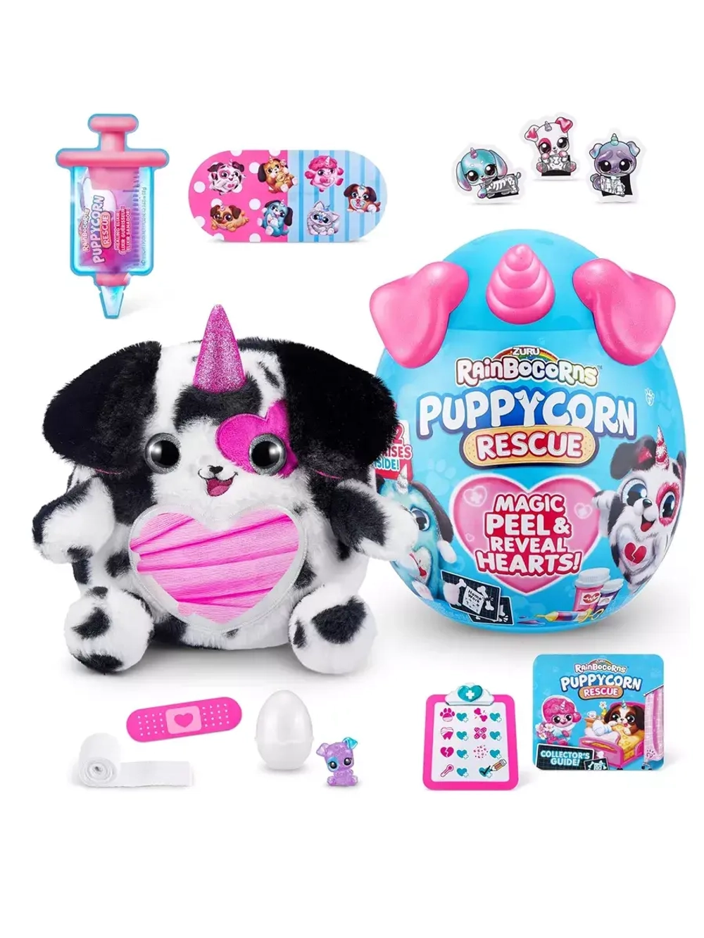 Мягкая игрушка сюрприз яйцо Rainbocorns Puppycorn Rescue