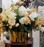 Кашпо золотое [Арт. MET.030/OR]