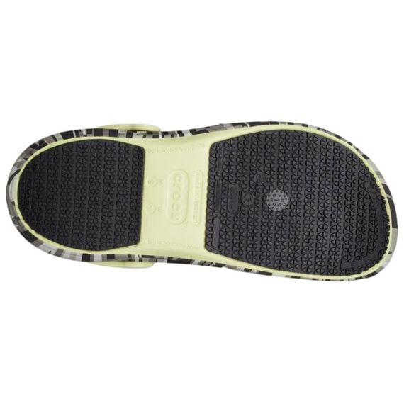 Crocs Bistro Graphic Clog 'Black Green'