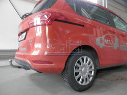 Фаркоп оцинкованный Galia F118C для Ford B-Max 2012-(паспорт и сертификат в комплекте)(без электрики)