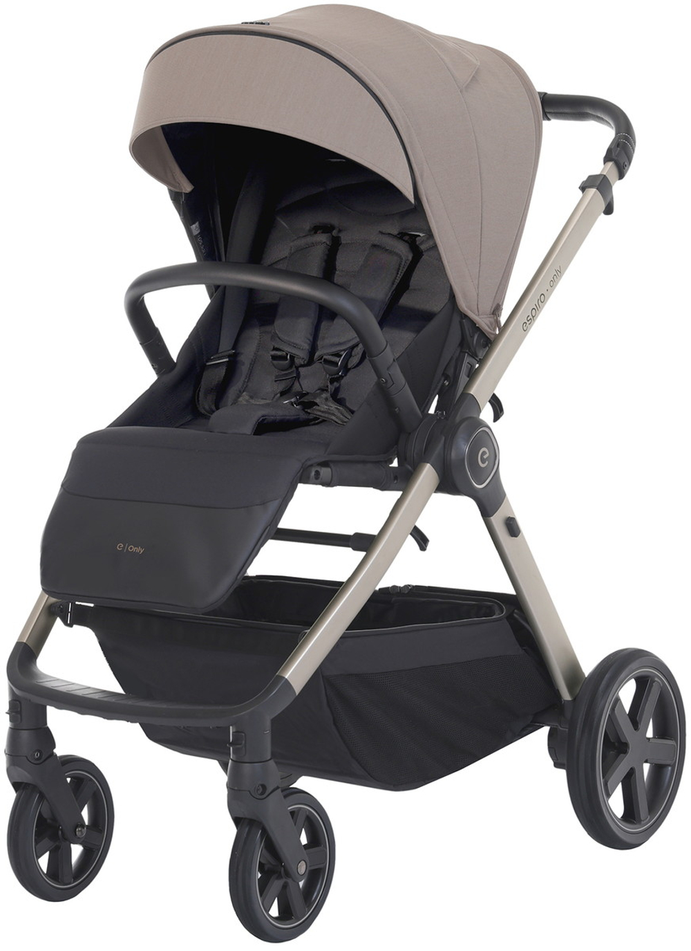 Детская коляска 2 в 1 Espiro Only 2026 529 sahara beige