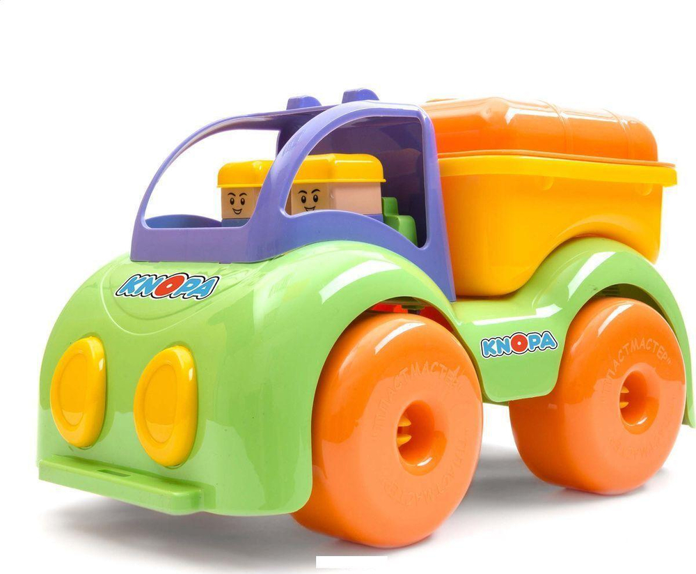 Машинка цистерна "Крепыш" 33см. (КНОПА)