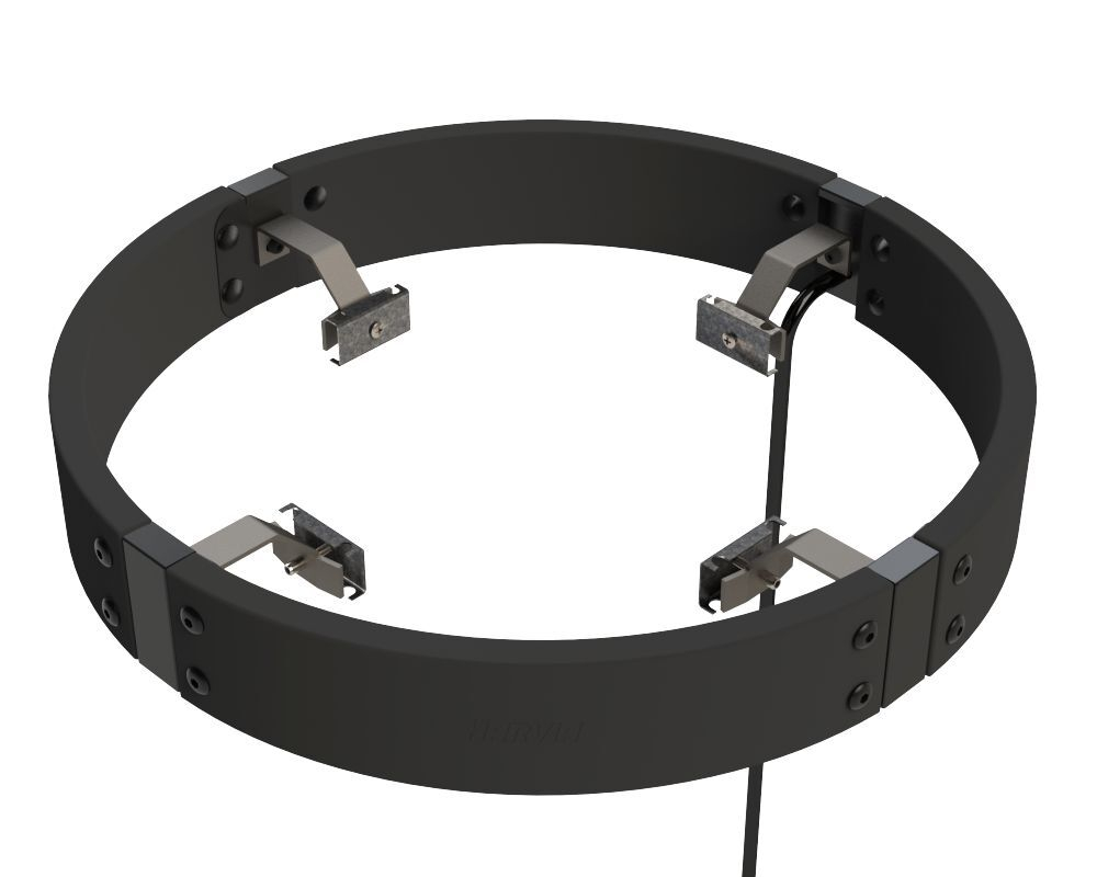 HARVIA Защитное ограждение с подсветкой для печей Legend, черный, артикул HPO3L