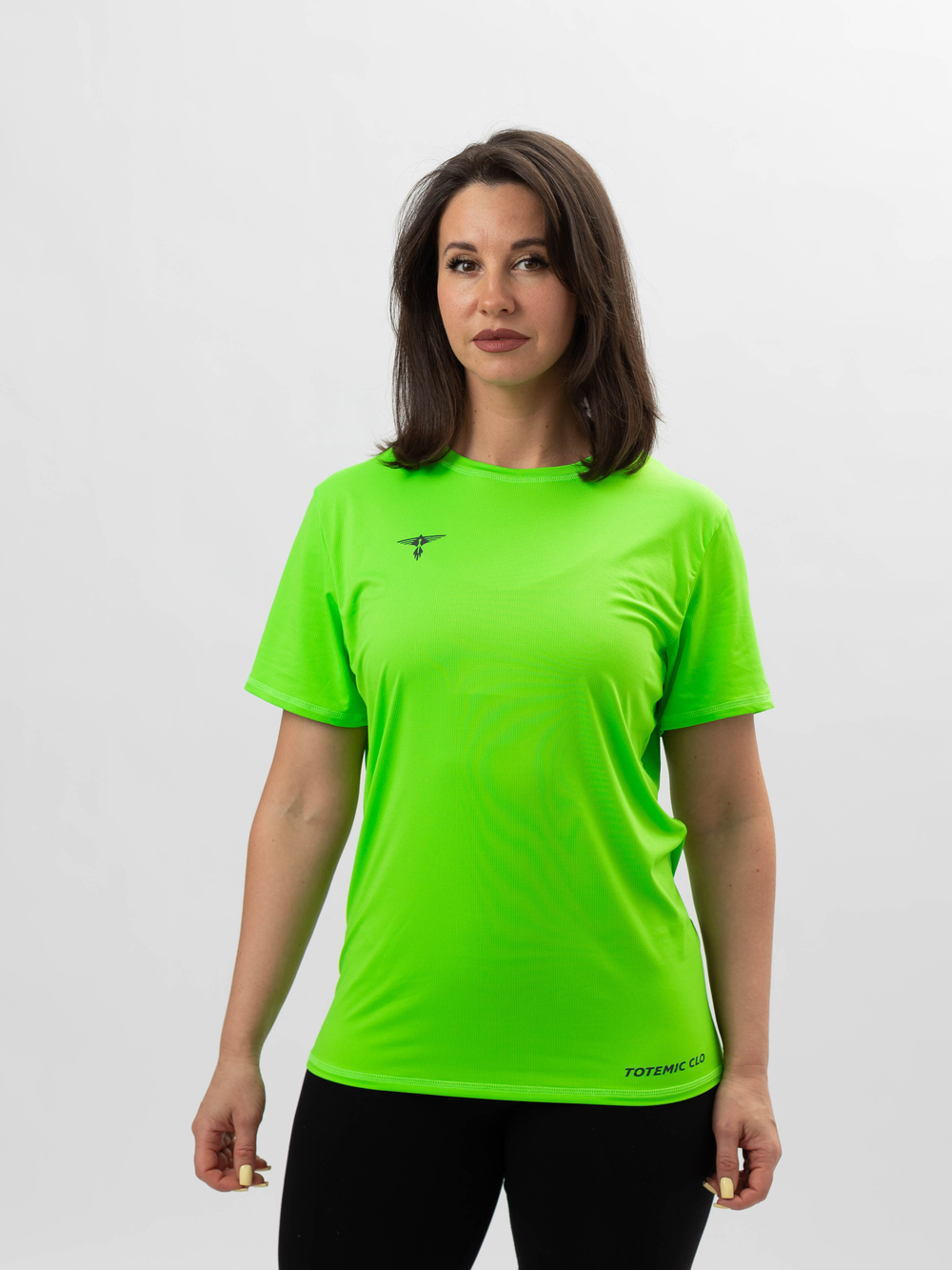 Футболка спортивная TOTEMIC CLO зеленый неон