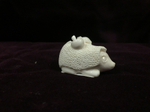 "Ёж", фигура из кости