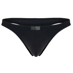 Мужские трусы тонги черные Clever Moda DESIRABLE THONG 183011
