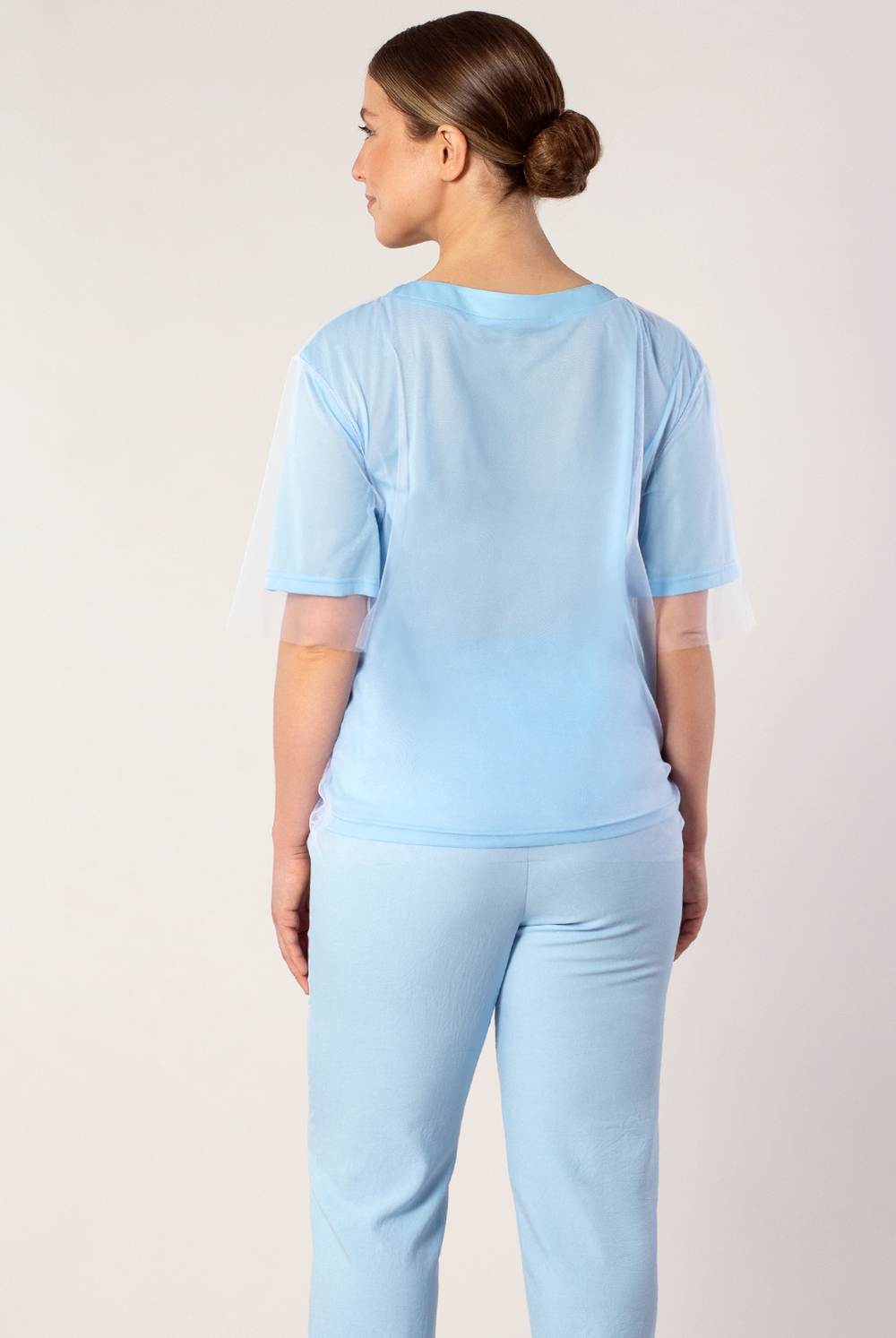 Джемпер женский 4384ВП, белый #60Бел034384ВП