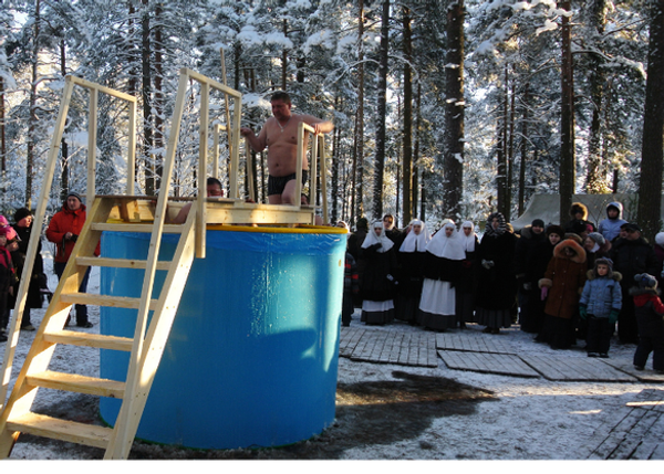 Купель для Крещения в п.Песочное