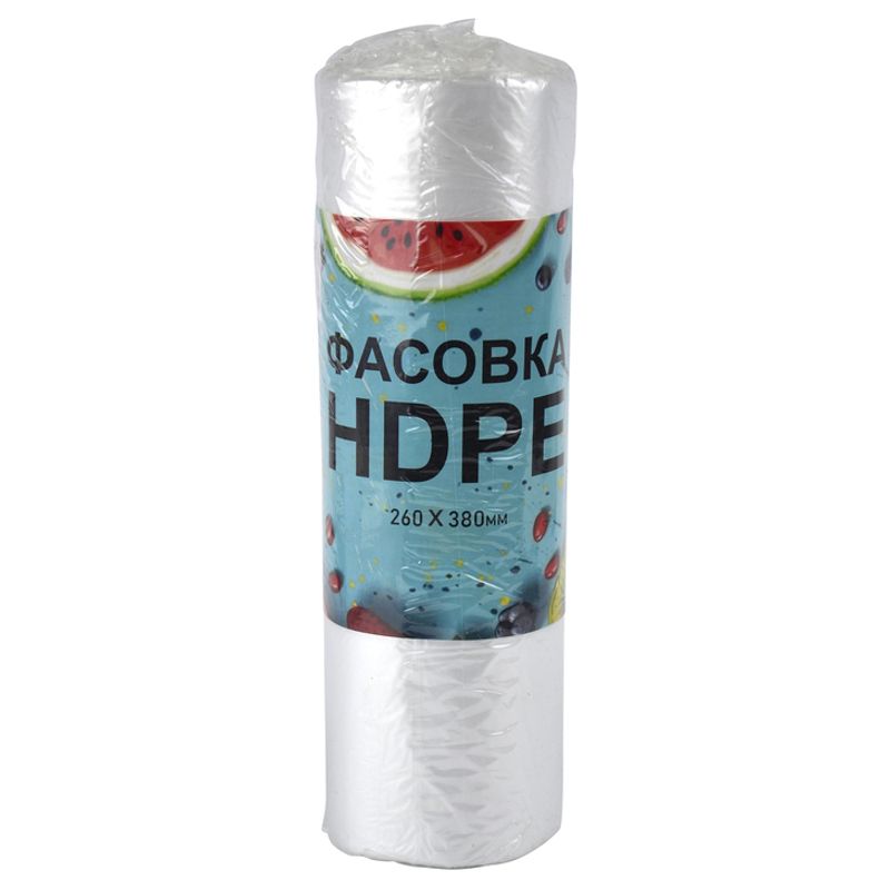 Пакет фасовочный КК без втулки 260*380 мм  1 000 гр/рул ± 10%  24 рул/меш