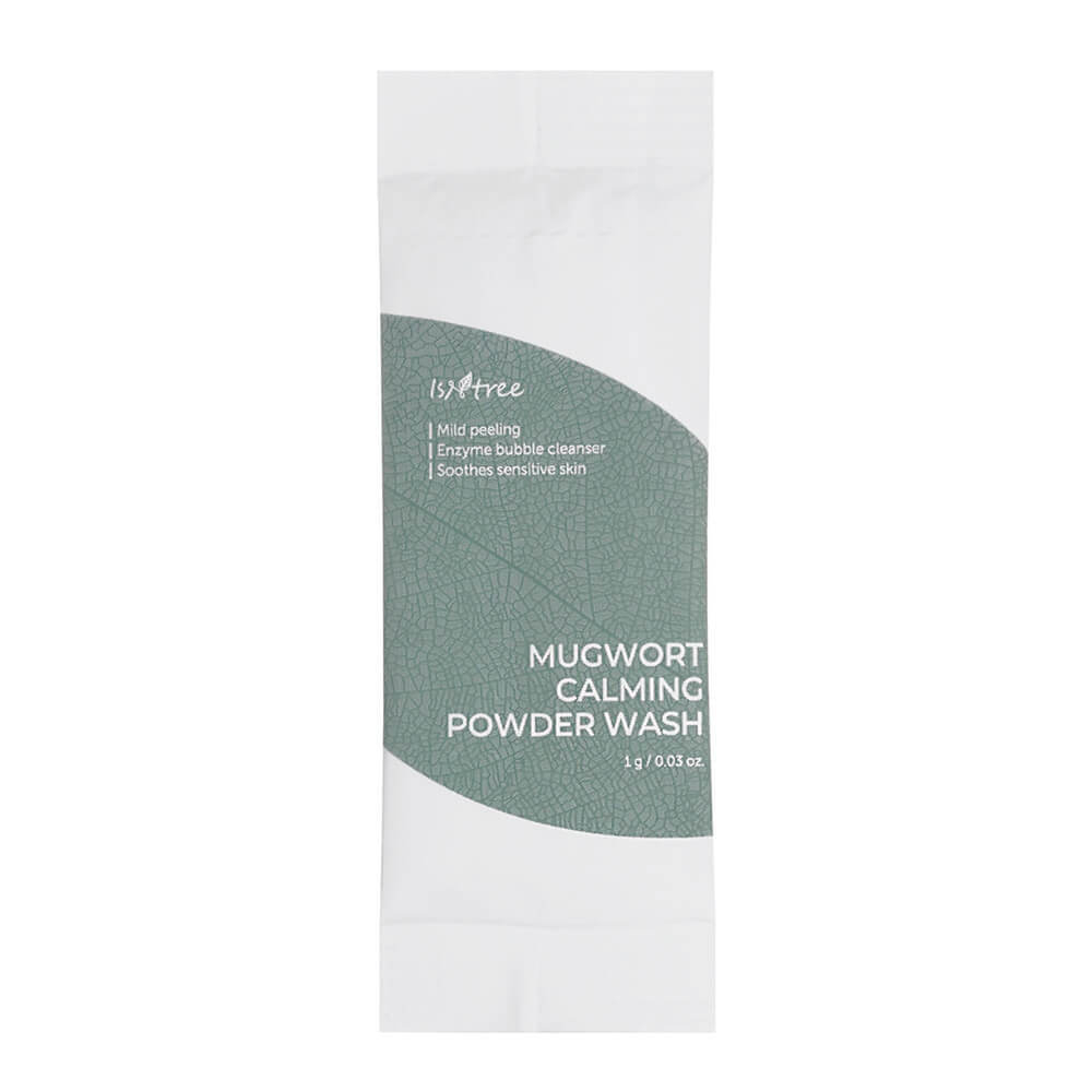 Энзимная пудра с полынью в саше IsNtree Mugwort Calming Powder Wash (1гр)