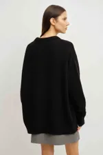 Свитер Weme Оверсайз черный