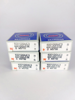 Подшипник NSK 6001DDUC3E 12х28х8 мм