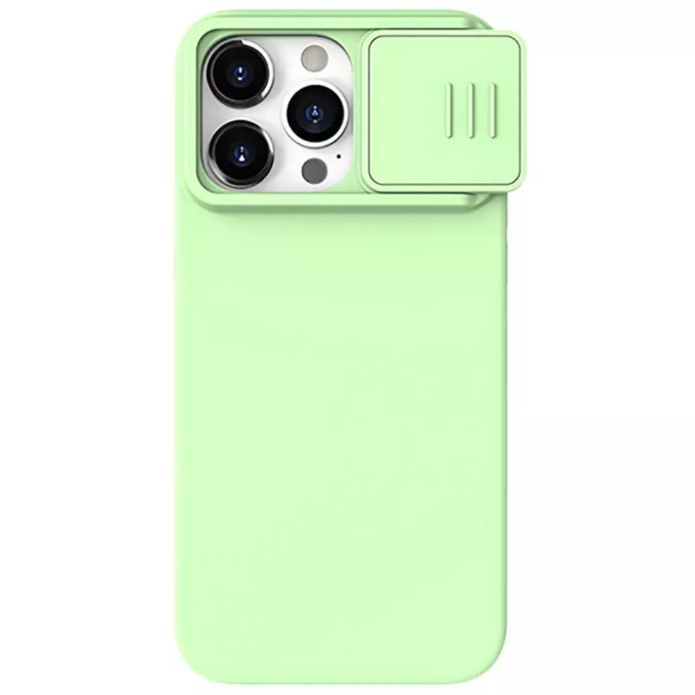 Накладка Nillkin CamShield Silky Silicone Case для iPhone 15 Pro Max