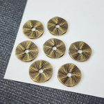 Разделитель для бусин волна, 12мм, античная бронза