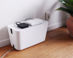 Органайзер для проводов cablebox большой белый