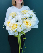 Корзина с цветами(00487)