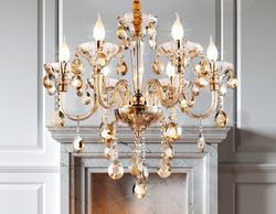 Ambrella Подвесная классическая люстра с хрусталем Classic TR4901