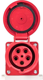 Розетка стационарная наружная EKF ps-145-125-380