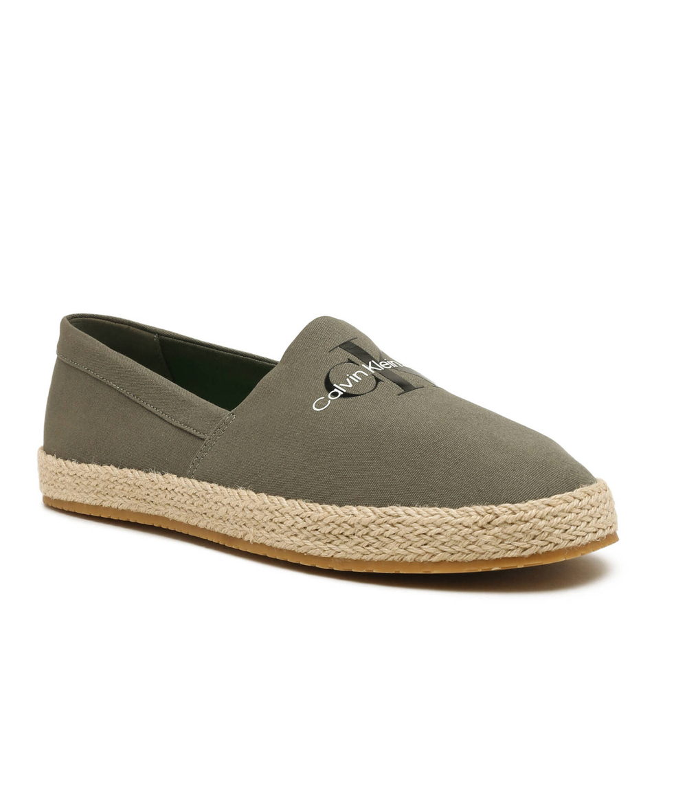 Эспадрильи SLIPON ML CALVIN KLEIN JEANS - зеленый(YM0YM00935)