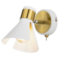 Светильник настенно-потолочный спот Rivoli Maira 7054-701 1 х Е14 40 Вт поворотный с выключателем | Rivoli