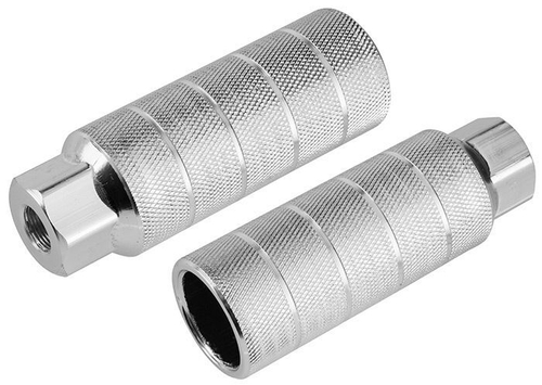 Пеги KWB-02-07 38мм под ось M14, алюминиевые серебристые