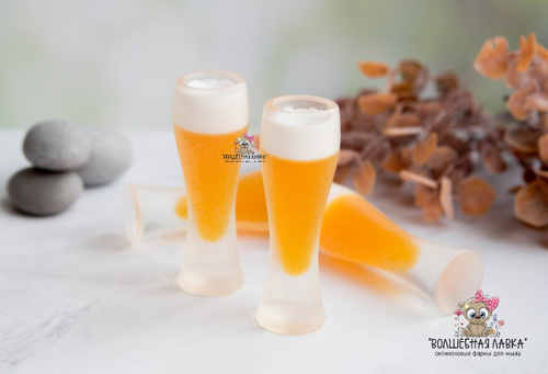 Силиконовая форма Бокал пива