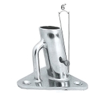 Основание флагштока, нержавеющая сталь, 25 мм