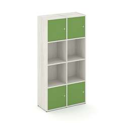 Locker plus Комплект №5 LK.K-005 Дуб Наварра/Зеленый 798*350*1593