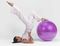 Yoqa-pilates topu \ Мяч для йога-пилатеса \ Yoga-pilates ball 85 sm purple
