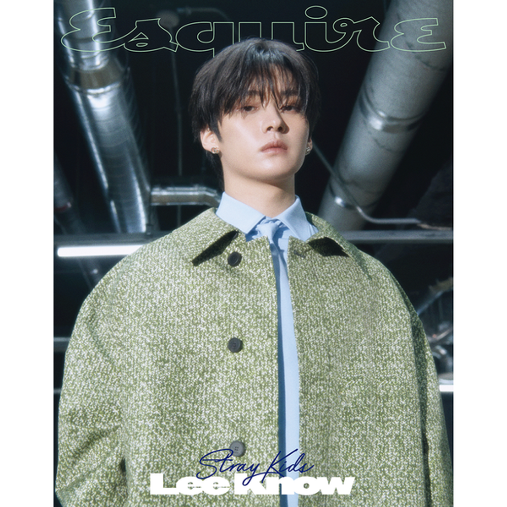 Журнал Esquire - 2025. 08 [Обложка: Stray Kids LEE KNOW]