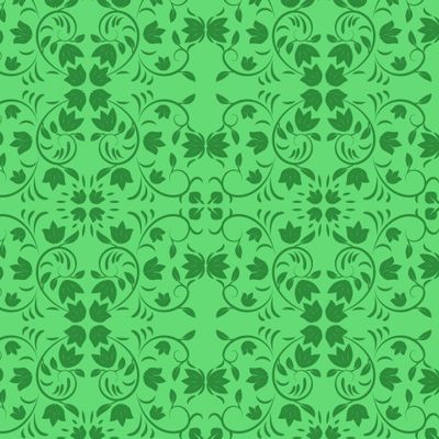 Green lilies