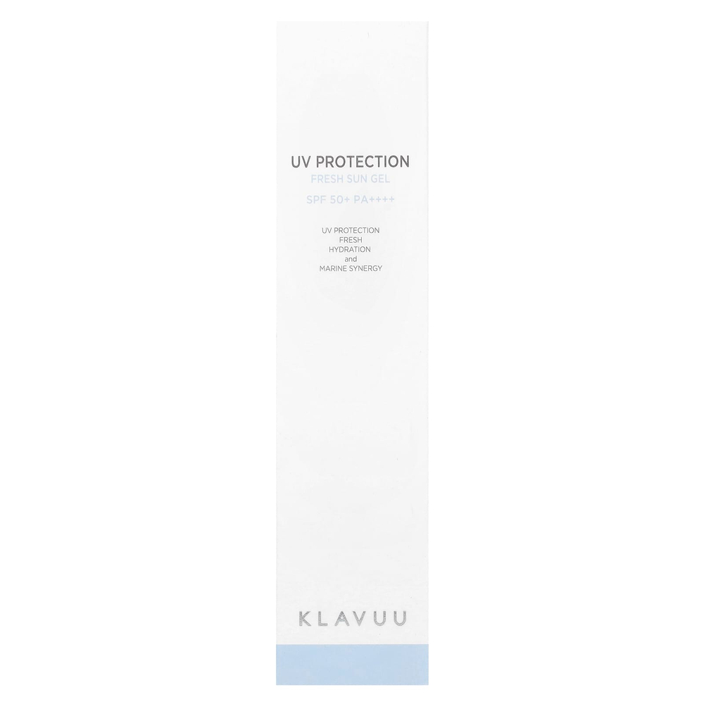 KLAVUU, Защита от ультрафиолета, свежий солнцезащитный гель, SPF 50+ PA ++++, 50 мл (1,69 жидк. унц.)