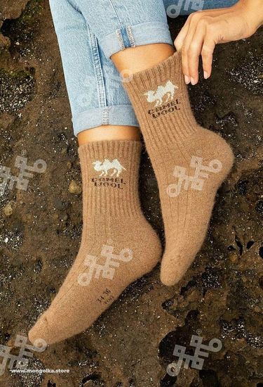 Носки из 100% шерсти верблюда