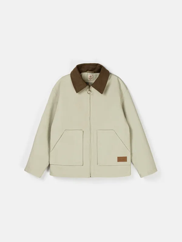 Ветровка из габардина 