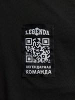 Термо футболка мужская с начесом LEGENDA Urban черная