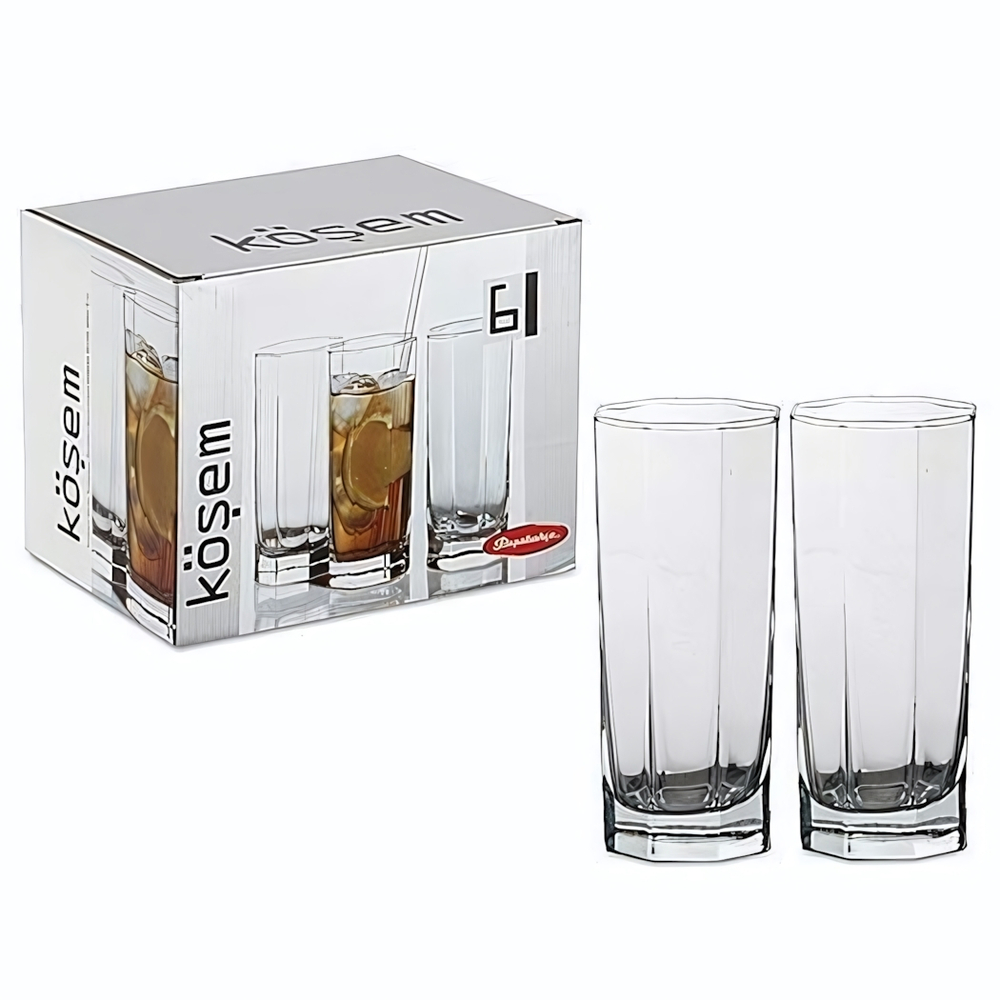 Набор стаканов "Kosem" 6шт 265мл